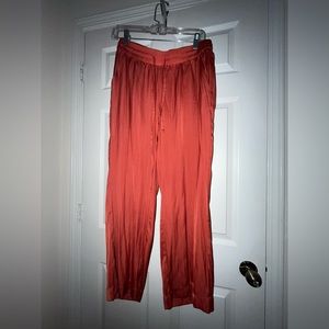 LOFT flowy orange pant